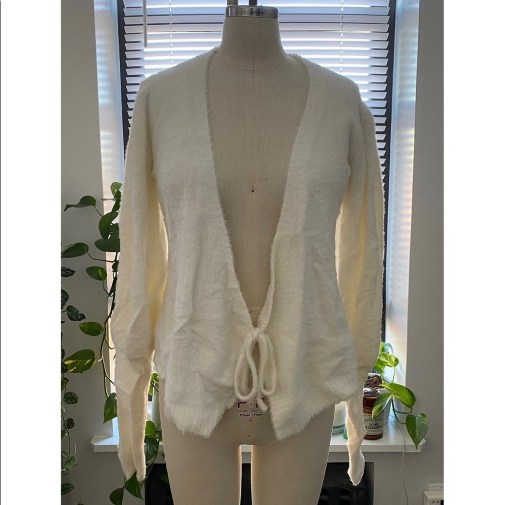 Ronny Kobo tie front cardigan